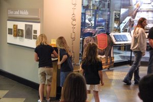 Each of the kids were given a “passport” they had to stamp at various places along the way