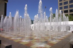After lunch it was time for some fun in the water!