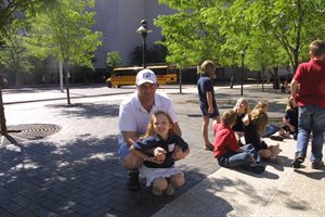 Getting ready to visit the Hallmark museum