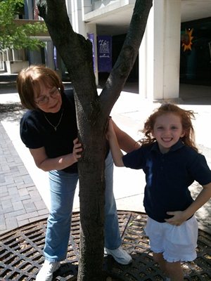 Grandma and Natalie after Kaleidoscope
