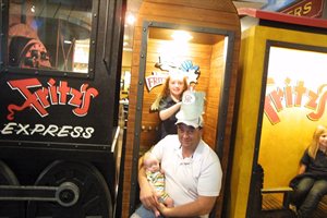 Me and the kids after lunch