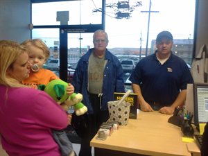 Checking in at SportsClips