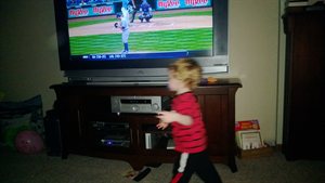 Nathan running back to the left