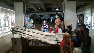 This Sycamore was found inside the hull of the Arabia